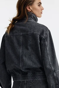 Oversized denim jacket