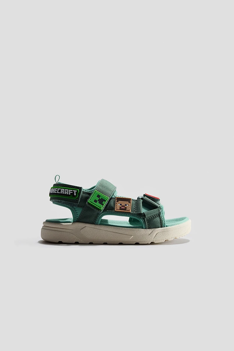 Motif-Detail Sandals