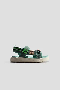 Motif-Detail Sandals