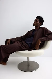 Lyocell pyjama shirt and bottoms