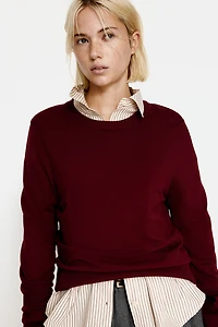 Fine-Knit Sweater