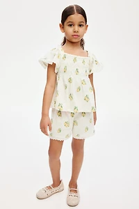 2-Piece Printed Cotton Set