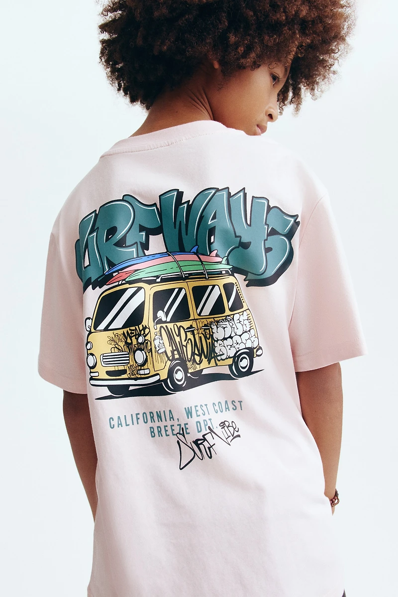 Printed Cotton T-Shirt
