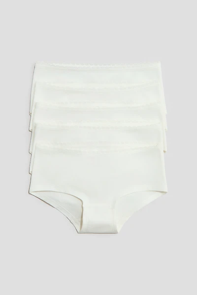 5-Pack Cotton Hipster Briefs