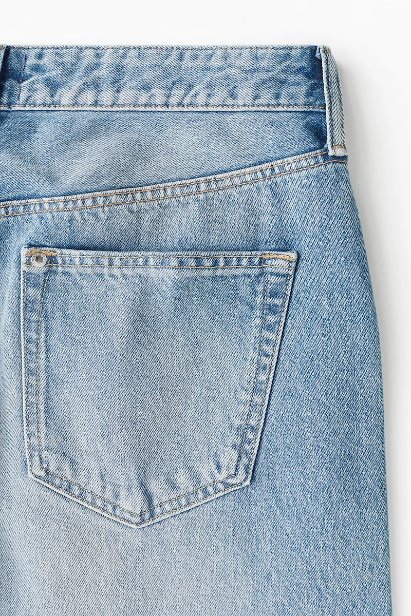 Jean ample coupe tonneau