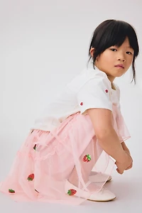 Jupe en tulle à sequins