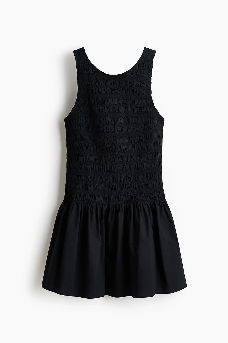 Smocked Cotton Dress