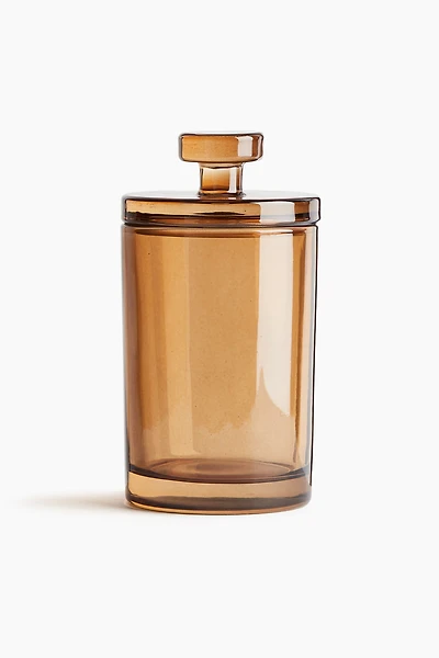 Slim Glass Jar with Lid