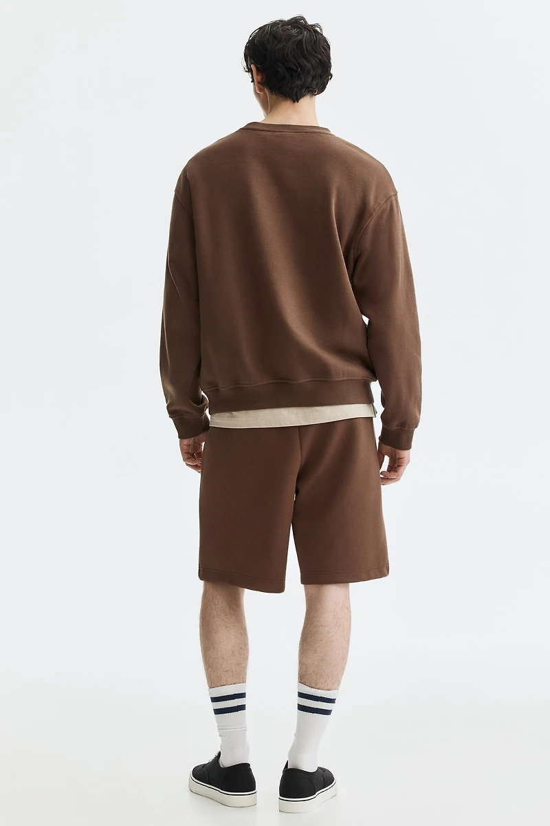 Short décontracté en interlock