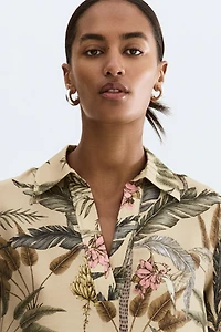 Loose-Fit Tunic Dress