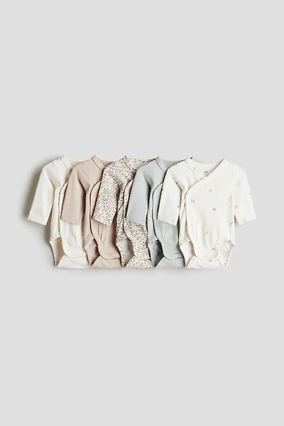 5-pack Wrapover Bodysuits