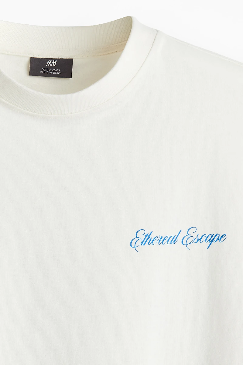 T-shirt imprimé ample