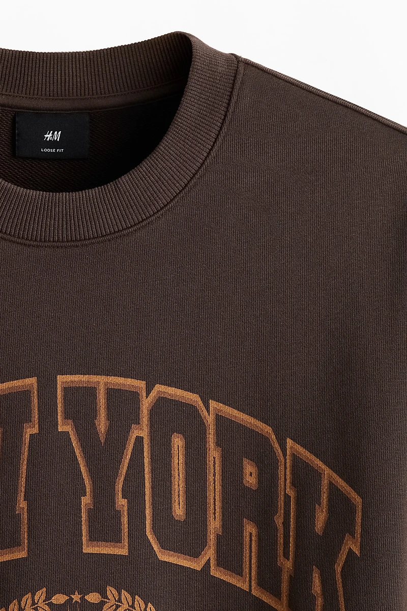 Loose-Fit Sweatshirt