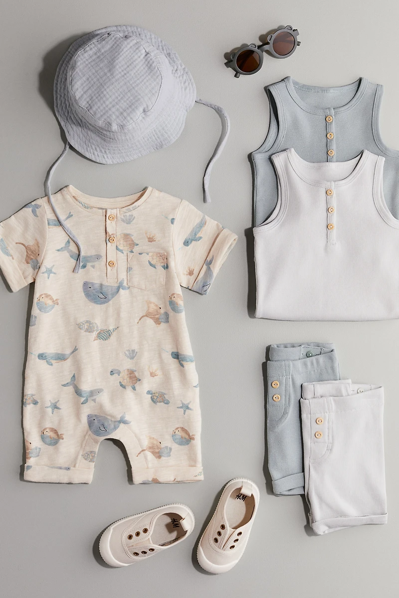 2-pack Cotton Bodysuits