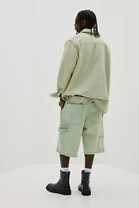 Short avec passant Coupe Flottante en denim