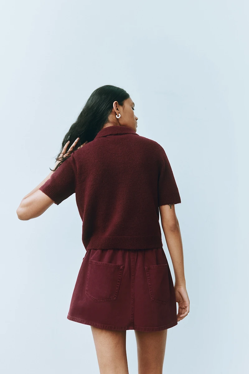 Chandail en tricot fin