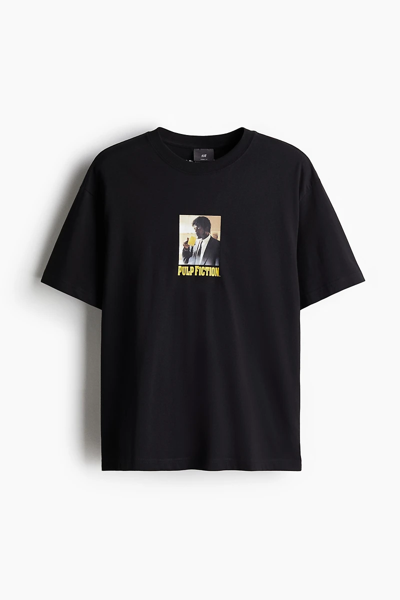 Loose-Fit Printed T-Shirt