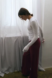 Foldover-Waist Sports Leggings