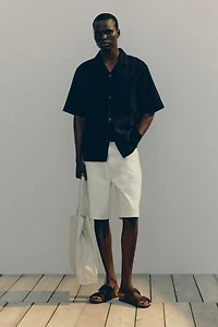 Regular-Fit Textured Resort Shirt