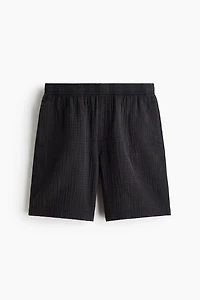 Relaxed-Fit Muslin Shorts