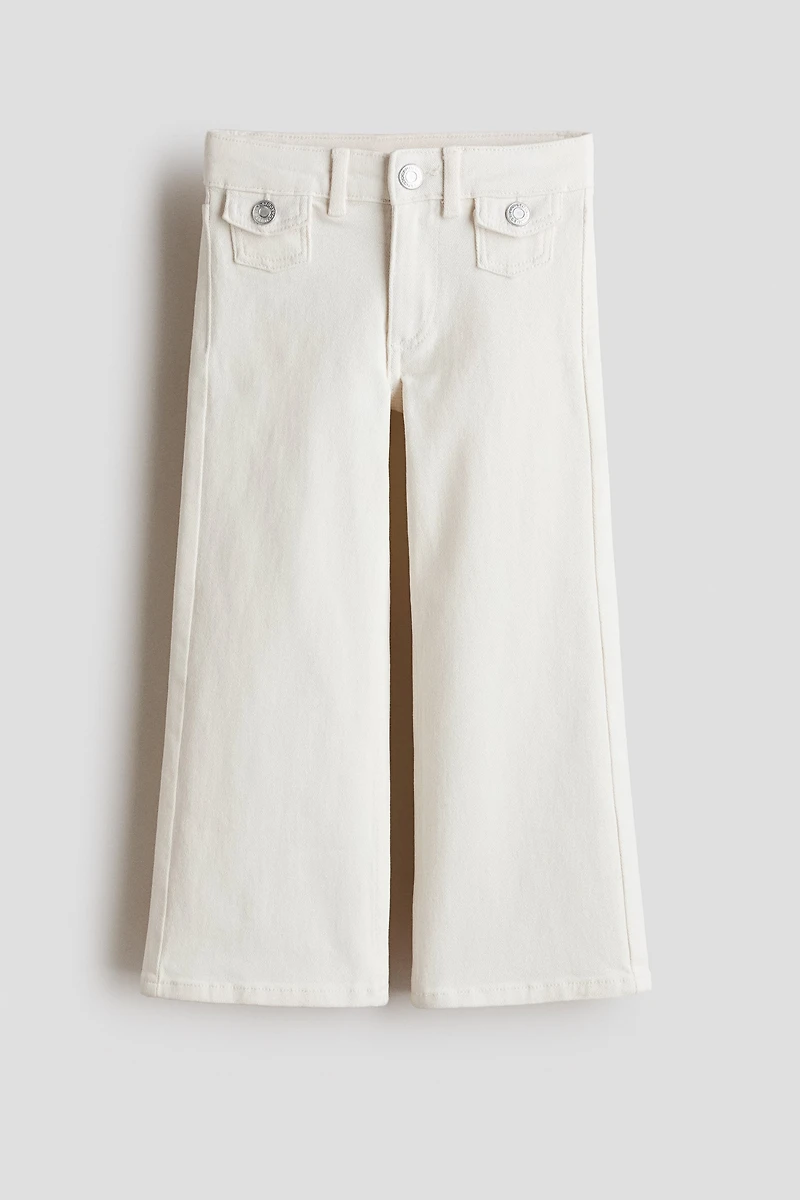 Regular-Fit Wide-Leg Jeans