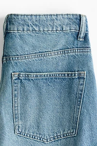 Barrel Regular Waist Ankle Jeans