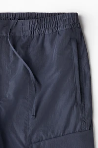 Pantalon cargo décontracté en nylon
