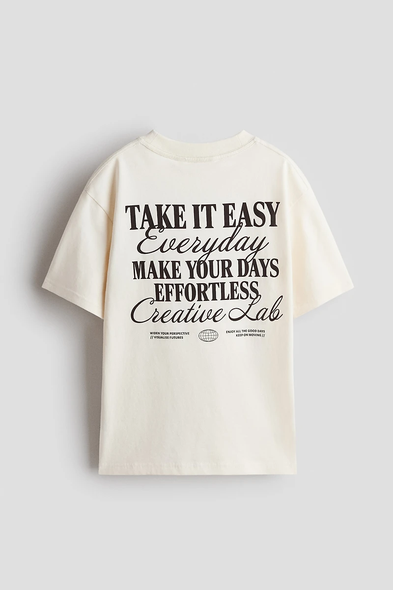 Loose-Fit Printed T-Shirt