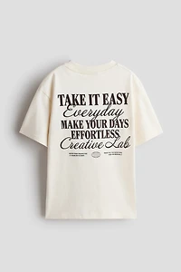 Loose-Fit Printed T-Shirt