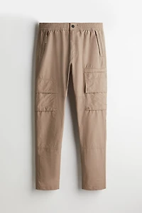 Regular-Fit Twill Cargo Pants