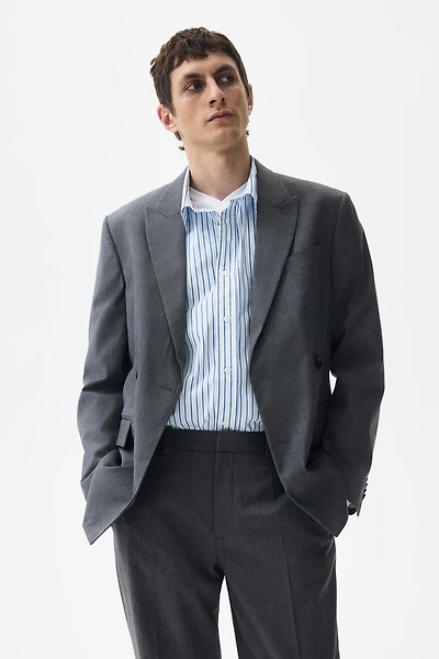 Veste décontractée à fermeture croisée