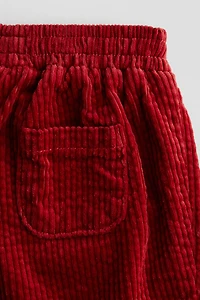 Cotton Corduroy Joggers