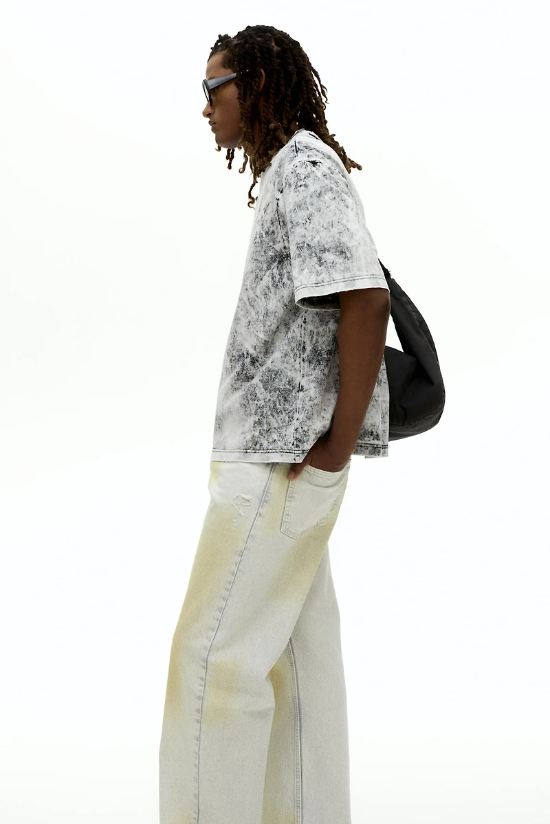 Oversized-Fit Cropped T-Shirt