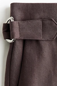 Pantalon chic à jambes larges