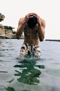 Caleçon de bain à motif