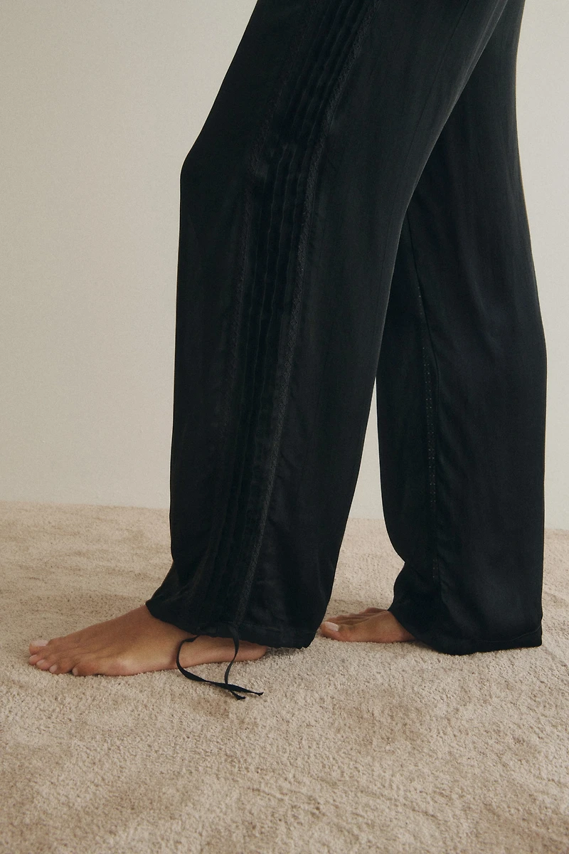 Viscose Satin Pants