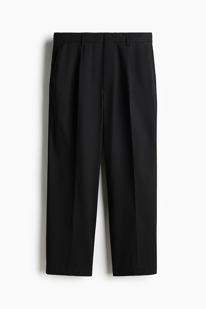 Straight Fit Suit Pants