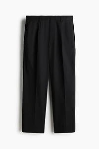 Straight Fit Suit Pants