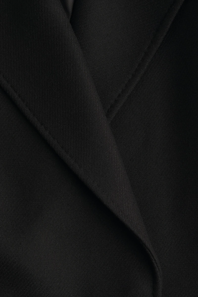 Oversized Wool-Blend Coat