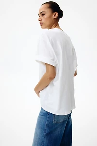 T-shirt grande taille imprimé