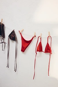 Haut de bikini triangulaire coussiné