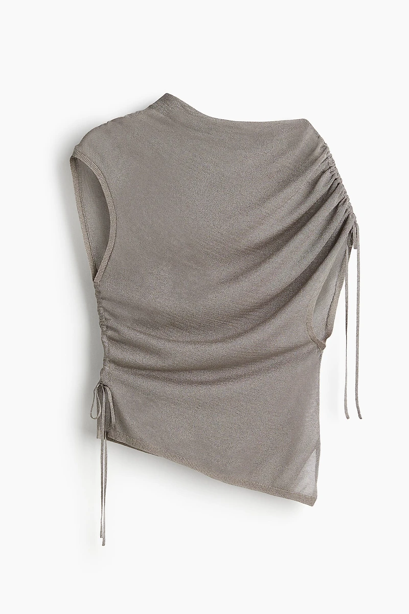 Asymmetric Knit Top