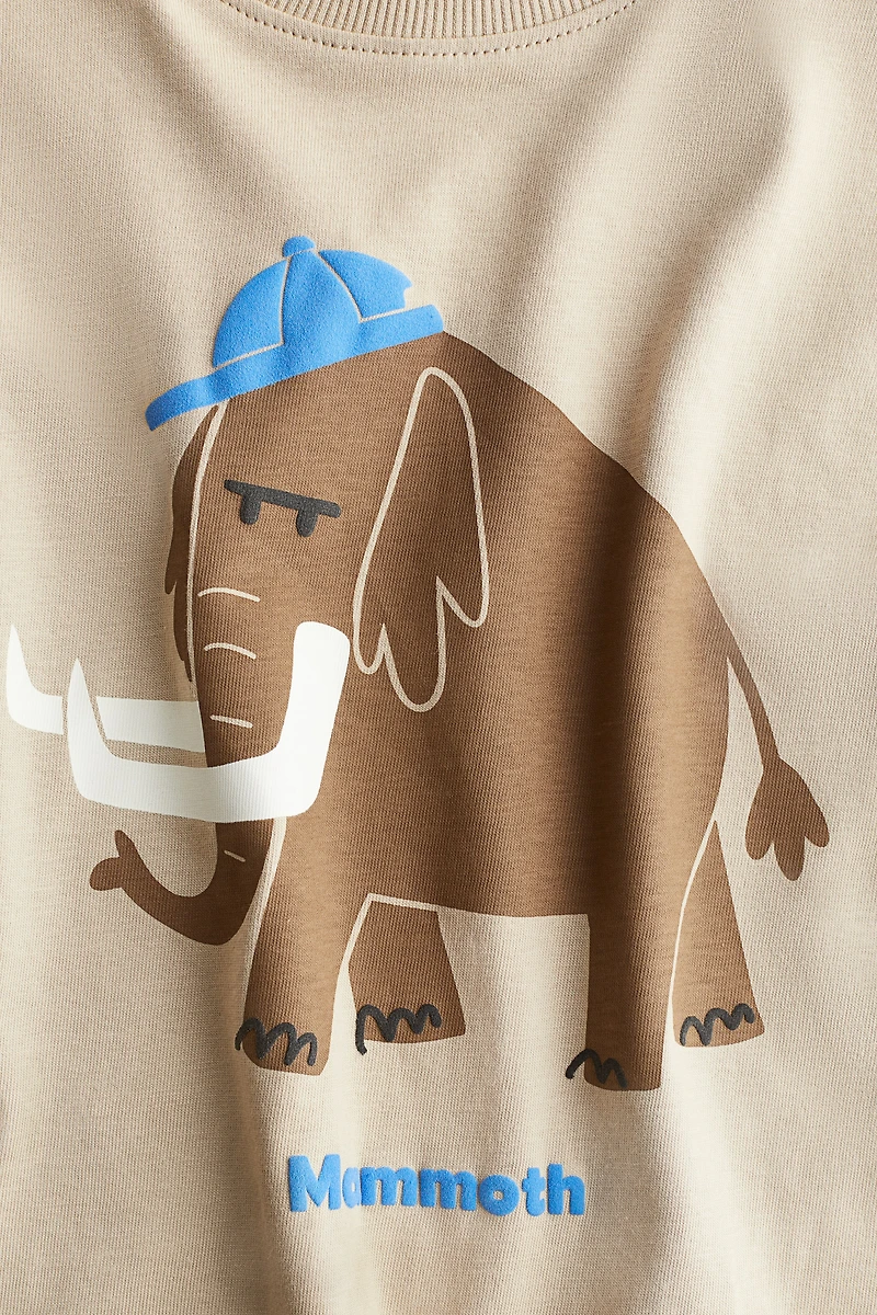 T-shirt ample imprimé