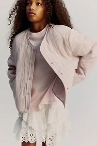 Quilted Muslin Jacket