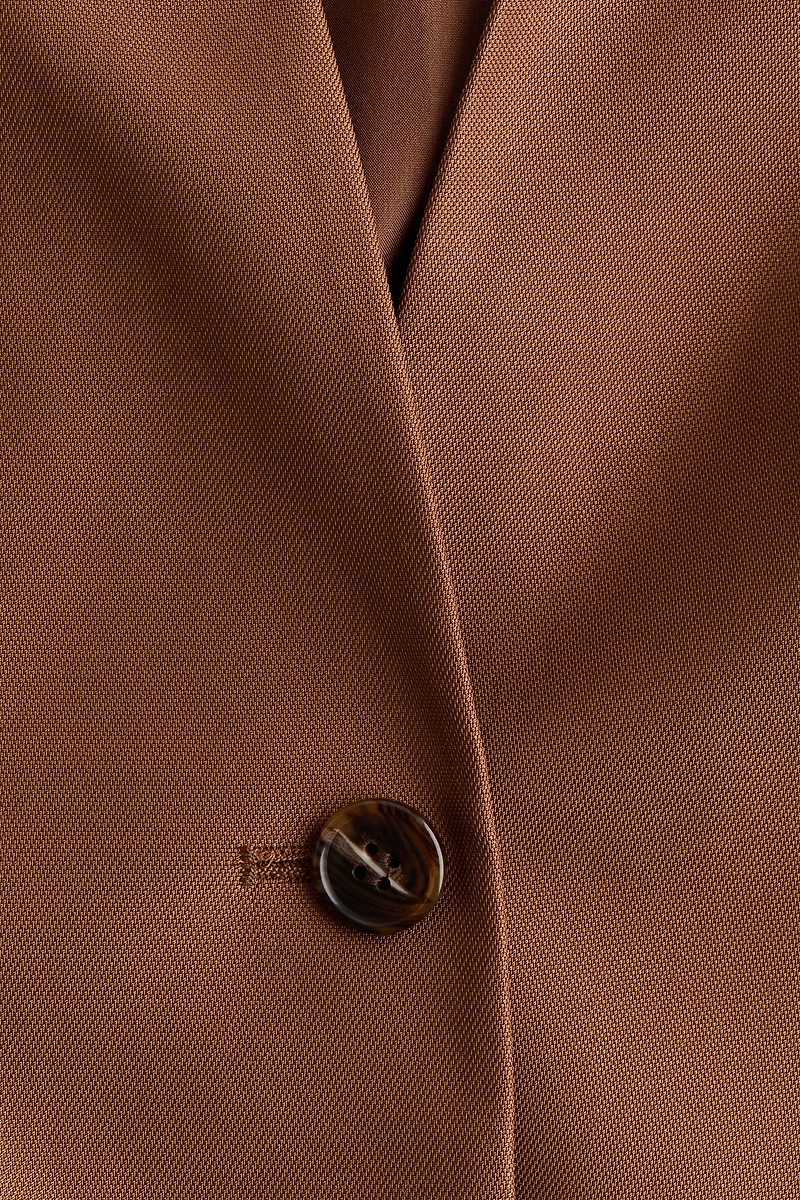 Lapelless Blazer