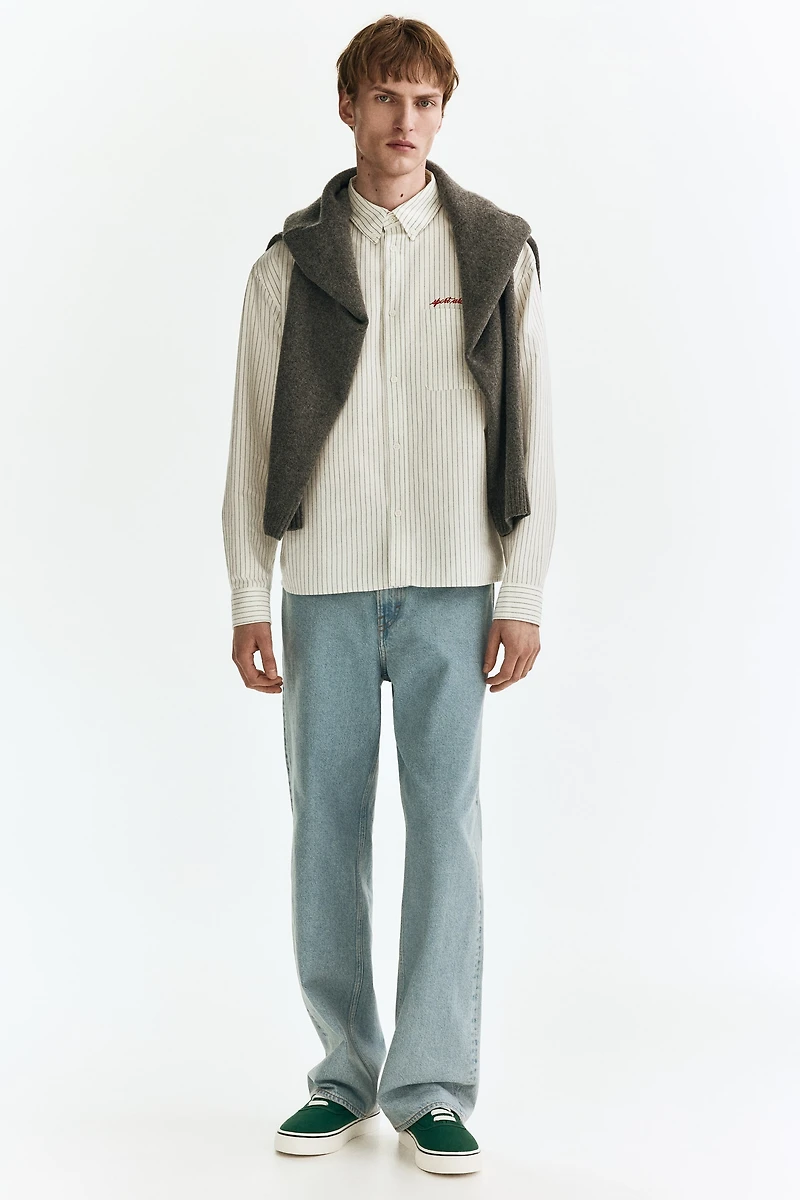 Loose-Fit Oxford Shirt