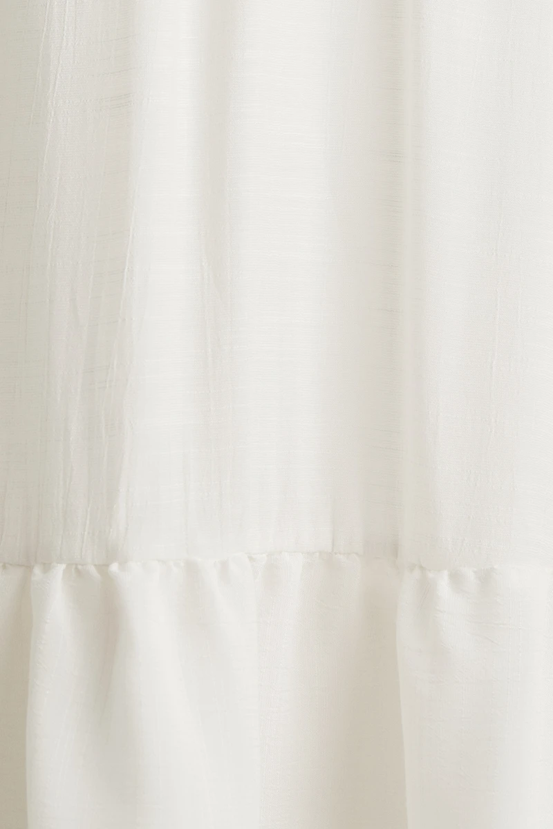 Tie-Shoulder-Strap Beach Dress