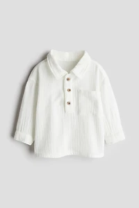 Cotton Muslin Shirt