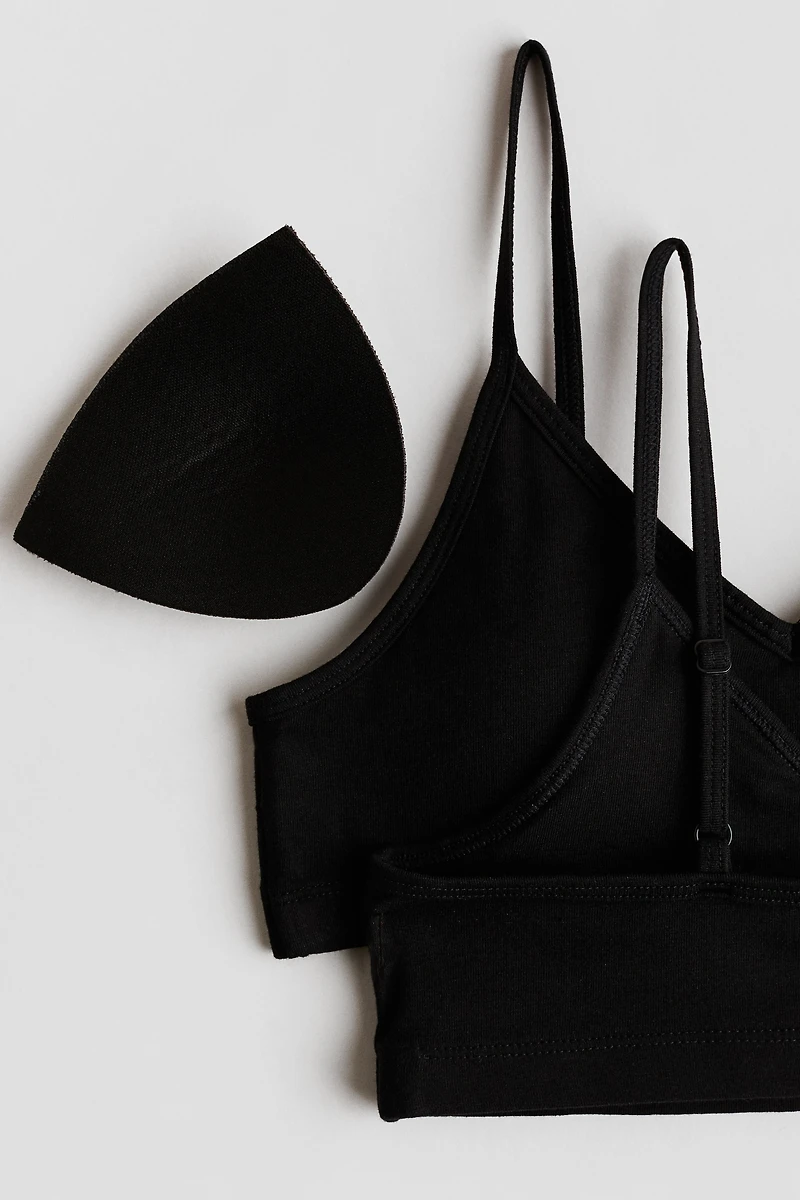 2-Pack Padded Short Tops