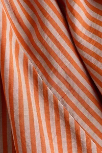 Dress with Godet Pleats